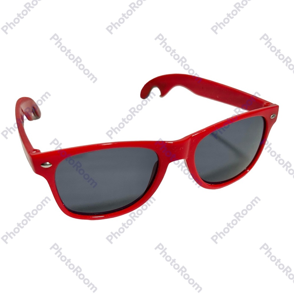 Bottle Opener Sunglasses Red Stripe Brand